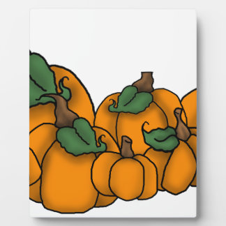 Plaque Photo Correctif citrouille