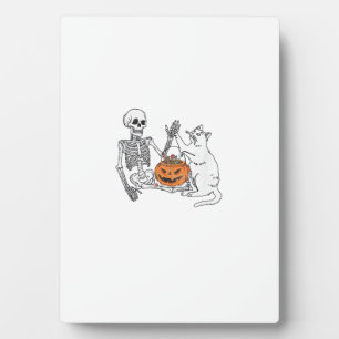 Plaque Photo Costume drôle d'Halloween pour chat de l'amant de 