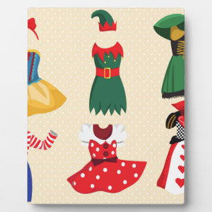 Plaque Photo costumes d'halloween