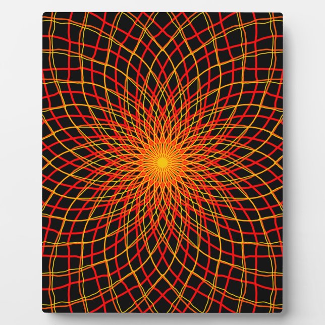 Plaque Photo Coucher du soleil (Devant)