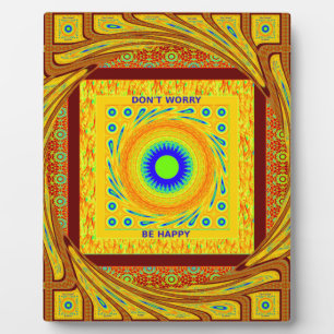 Plaque Photo Couleur traditionnelle rouge or