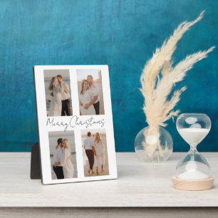 Plaque Photo Couple Christmas Just Married Photo Collage Cadeau