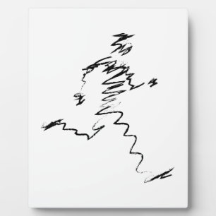 Plaque Photo Coureurs, Coureurs, Triathlètes