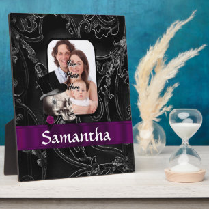 Plaque Photo Crâne gothique de tatouage