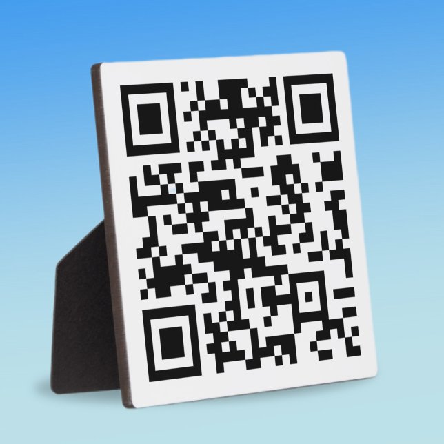 Plaque Photo Création instantanée de code QR (en entrant votre  (Créateur téléchargé)