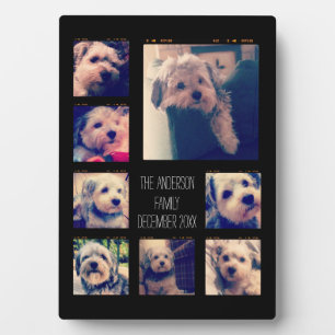 Plaque Photo Créer un collage photo personnalisé avec 8 photos