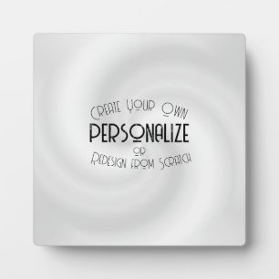 Plaque Photo Créez Votre Propre Design Sur Mesure