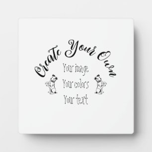 Plaque Photo Créez votre propre personnalisation
