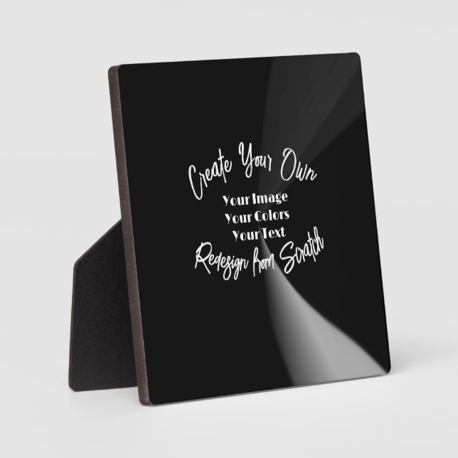 Plaque Photo Créez votre propre personnalisation personnalisée (Recto)