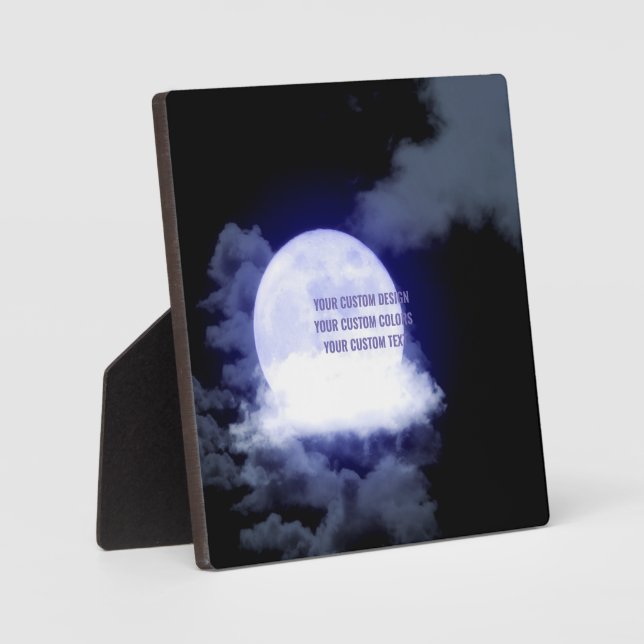 Plaque Photo Créez votre propre personnalisation personnalisée (Recto)