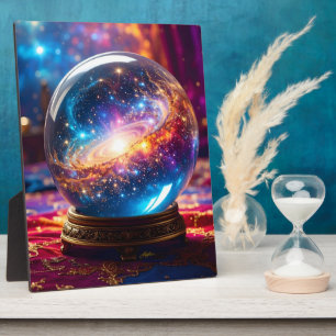 Plaque Photo Crystal Ball - Je Vois Un Événement Cosmique Dans 