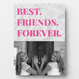 Plaque Photo Cute Best Friend BFF Bestie Photo