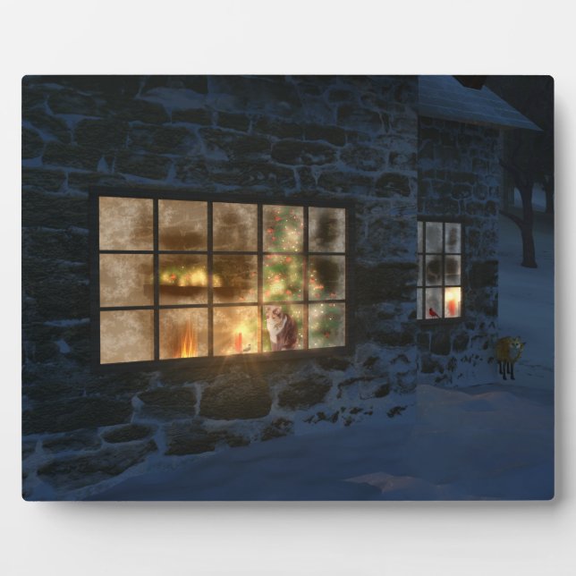 Plaque photo Cwm Christmas (Devant)