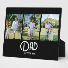 Plaque Photo Dad Established Grunge Text 3 Photo