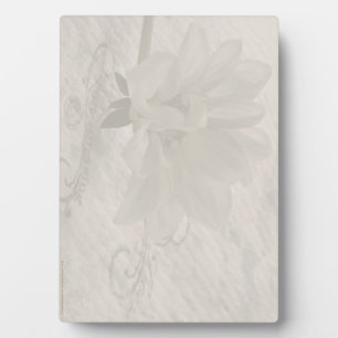 Plaque Photo Dahlia vraiment Extraordinaire
