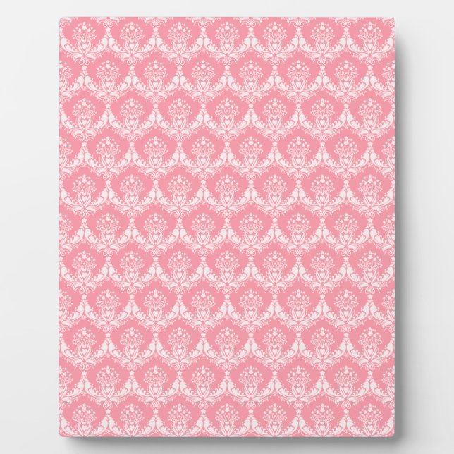 Plaque Photo Damas en rose (Devant)