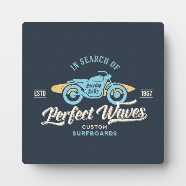 Plaque Photo Dans l'affiche de Search Of Perfect Waves (Devant)