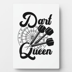 Plaque Photo Dart Queen