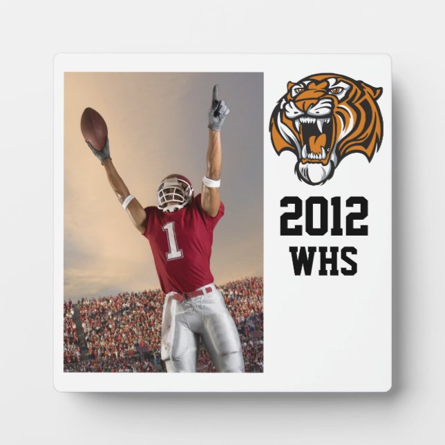 Plaque photo de football - SRF (Devant)