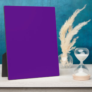 Plaque Photo Décor couleur Accent violet