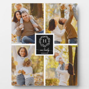 Plaque Photo Décoration de maison en collage de photos de famil