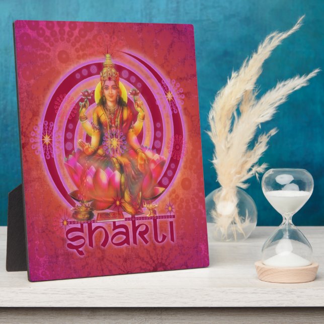 Plaque Photo Déesse SHAKTI / LAKSHMI (Côté)