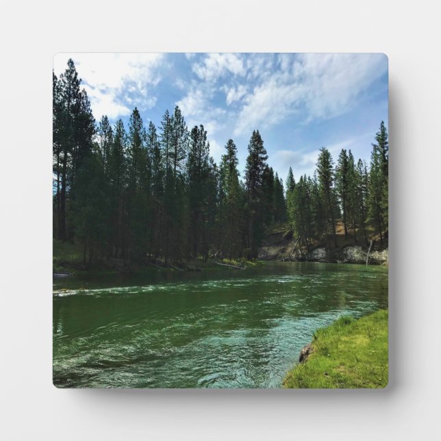 Plaque Photo Deschutes River, Oregon (Devant)