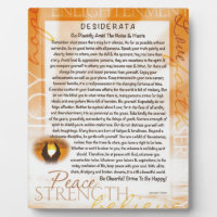 Desiderata poem with Praying Hands