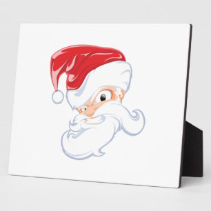 Plaque Photo Dessin animé d'Angry Santa Claus