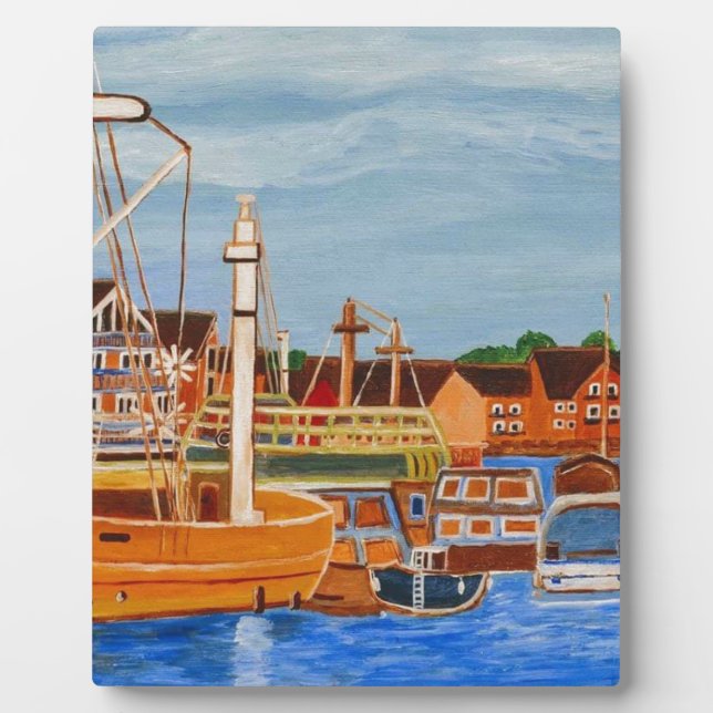 Plaque Photo Détroit d'Angleterre (Devant)