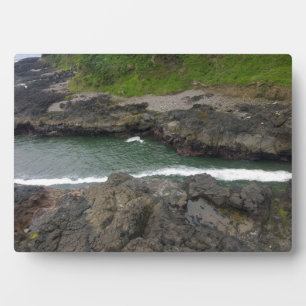 Plaque Photo Diable's Churn, Cape Perpetua, OR