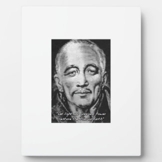 Plaque Photo djwhal khul maître ascendant