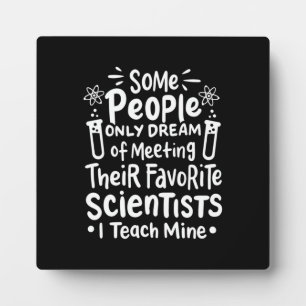 Plaque Photo Don de scientifique J'Enseigne les scientifiques