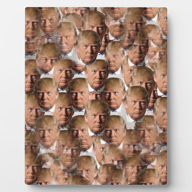 Plaque Photo donald drumpf (Devant)