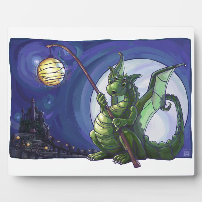 Plaque Photo Dragon Watch Art (Devant)