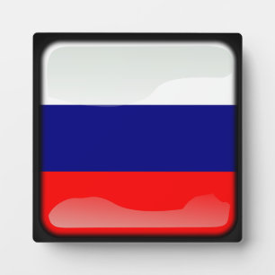 Plaque Photo Drapeau de la Fédération de Russie