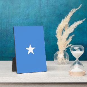 Plaque Photo Drapeau de Somalie