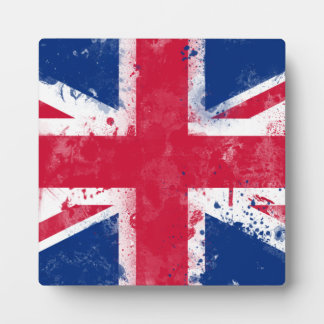 Plaque Photo Drapeau du Royaume-Uni ou de l'Union Jack