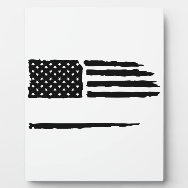 Plaque Photo Drapeau personnalisé (Devant)