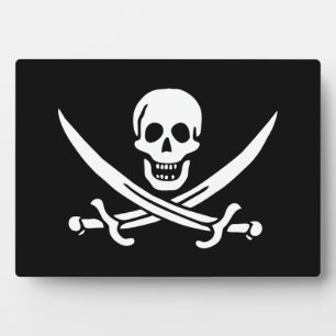 Plaque Photo Drapeau pirate