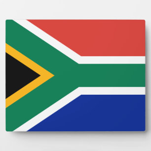 Plaque Photo Drapeau sud-africain