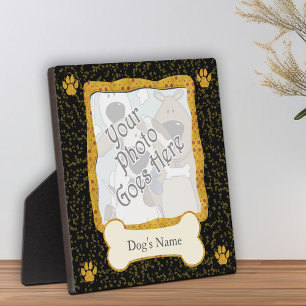 Plaque Photo Écran de garde Whimsaké Modèle photo de chien