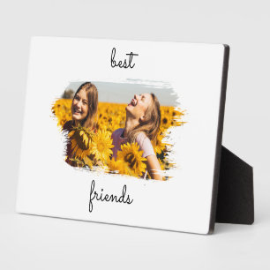 Plaque Photo Elégant BFF meilleurs amis pour toujours