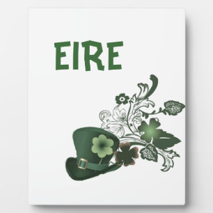 Plaque Photo Élégant Casquette Shamrock