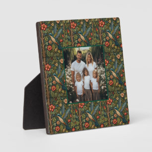 Plaque Photo Élégant colibri vintage art bohème chic