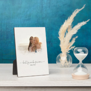 Plaque Photo Elégant Masque Photo Best Friends Forever Citation