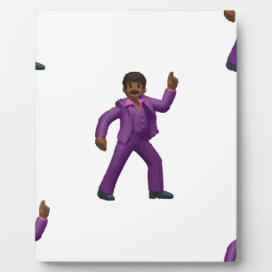 Plaque Photo Emoji Dancing Man