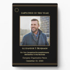 Employé De L'Année Photo Gold Custom Awards