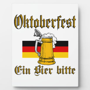 Plaque Photo Engin de la fête de la bière
