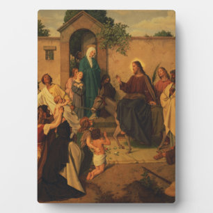 Plaque Photo Entrée de Jésus-Christ à Jérusalem